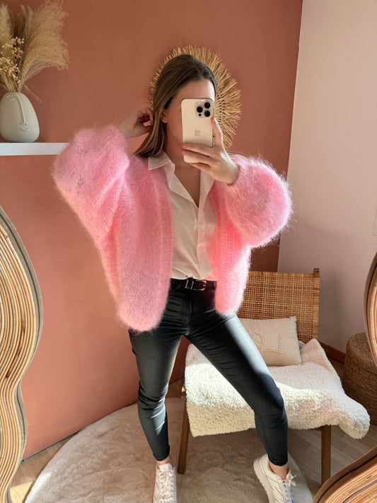 Gilet rose