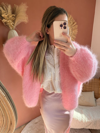 Gilet rose