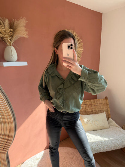 Blouse kaki