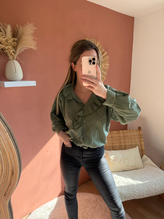 Blouse kaki